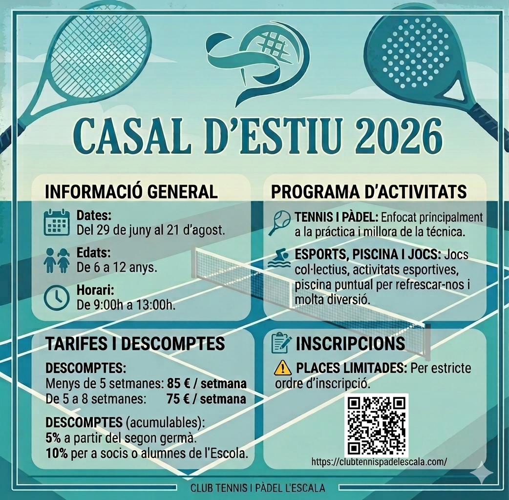 Casal estiu 2026