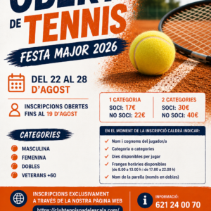 Cartell Obert Festa Major
